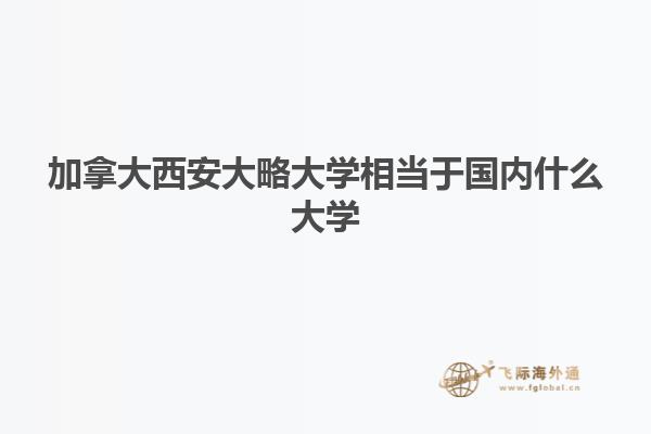 加拿大西安大略大學(xué)相當(dāng)于國內(nèi)什么大學(xué)