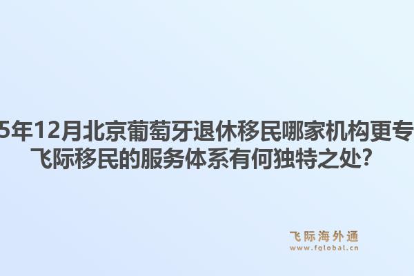 2025年12月北京葡萄牙退休移民哪家機(jī)構(gòu)更專業(yè)？飛際移民的服務(wù)體系有何獨(dú)特之處？1.jpg